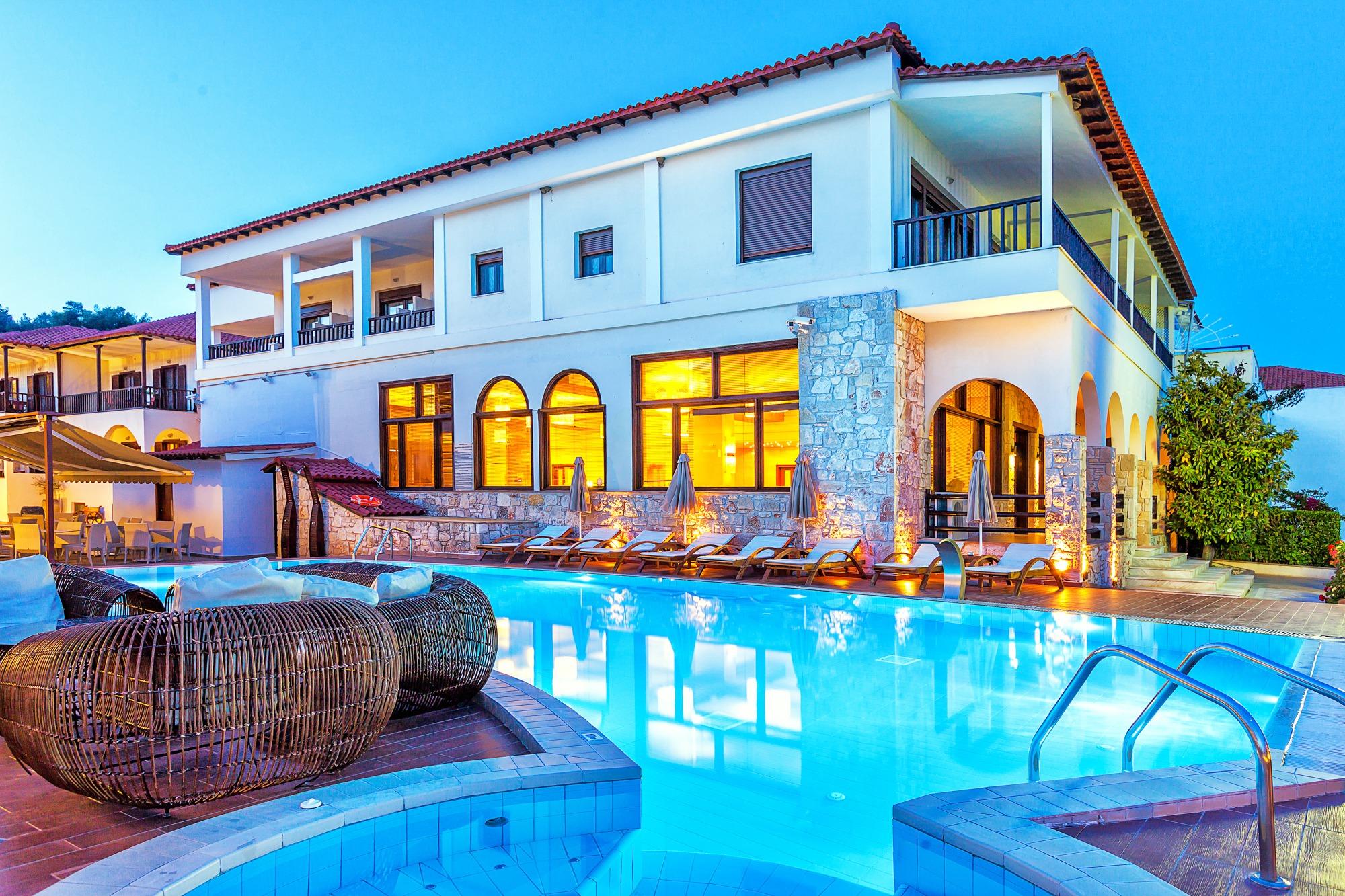 Xenios Possidi Paradise Hotel Exteriör bild